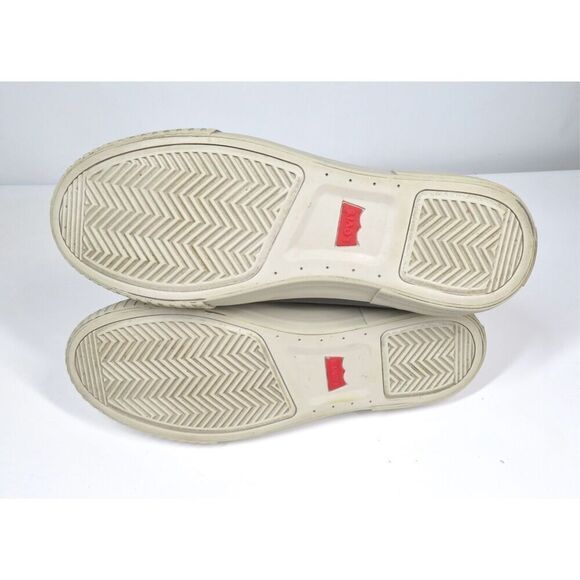 Levi’s Anikin NL Lace-Up Black Putty Casual Sneakers Men Size 8.5 - Picture 7 of 8